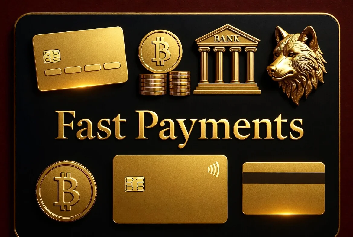 Wolf Winner withdrawal options: PayID, bank transfer, crypto and ecoPayz
